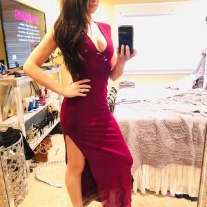 Windsor thigh high bodycon